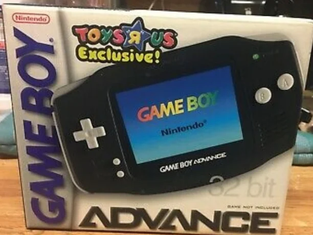  Nintendo Game Boy Advance Black Toys R Us Console