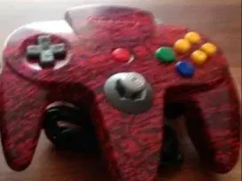 Foxdata Nintendo 64 Rain Red Controller