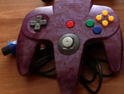  Foxdata Nintendo 64 Rain Purple Controller