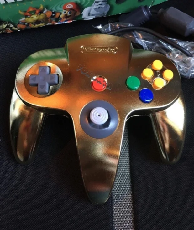 Foxdata Nintendo 64 Gold Controller