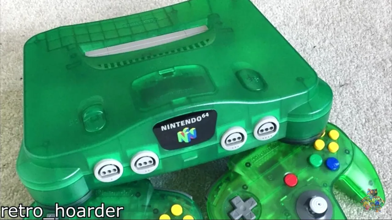  Nintendo 64 Grass Green Prototype Console