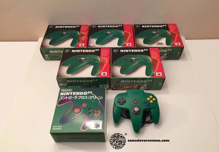  Nintendo 64 Solid Green Controller [EU]