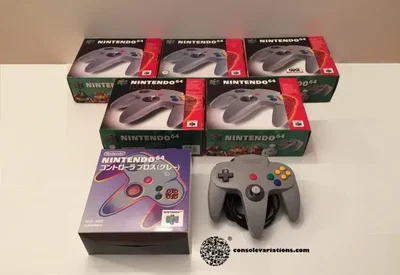 Nintendo 64 Solid Grey Controller [JP]