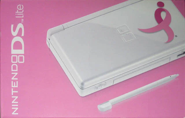  Nintendo DS Lite Pink Ribbon Console