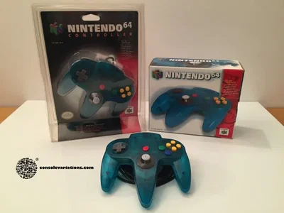 Nintendo 64 Ice Blue Controller [AUS]