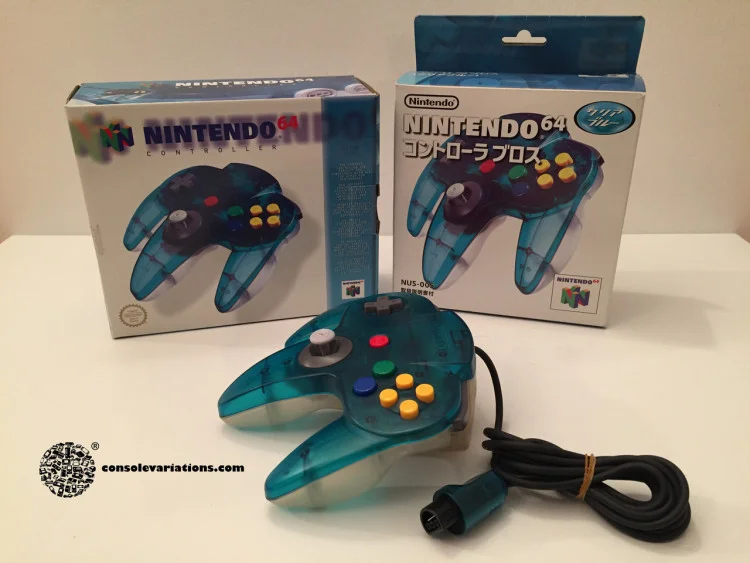  Nintendo 64  Blue/White Controller [EU]