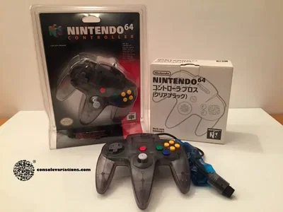 Nintendo 64 Smoke Black Controller [EU]