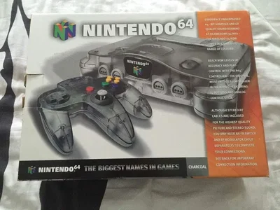 Nintendo 64 Smoke Black Console [AUS]