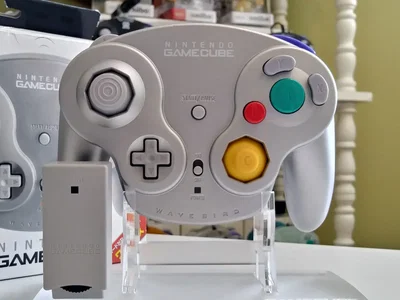 Nintendo GameCube Platinum Wavebird Controller [JP]
