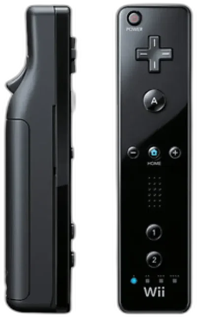 Nintendo Wii Black Wiimote [EU]