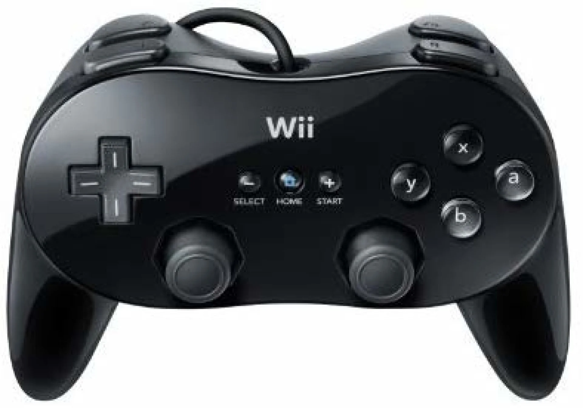  Nintendo Wii Classic Pro Black Controller [AUS]