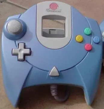 Sega Dreamcast Direct Pearl Blue Controller