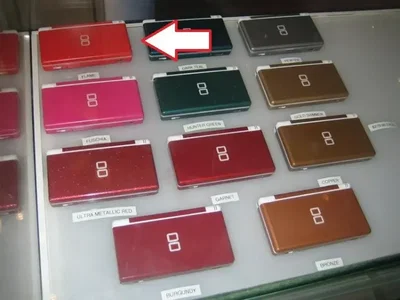 Nintendo DS Lite World Store Flame Console