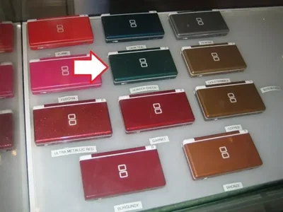 Nintendo DS Lite World Store Hunter Green Console