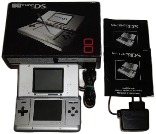  Nintendo DS Platinum Silver Console [EU]