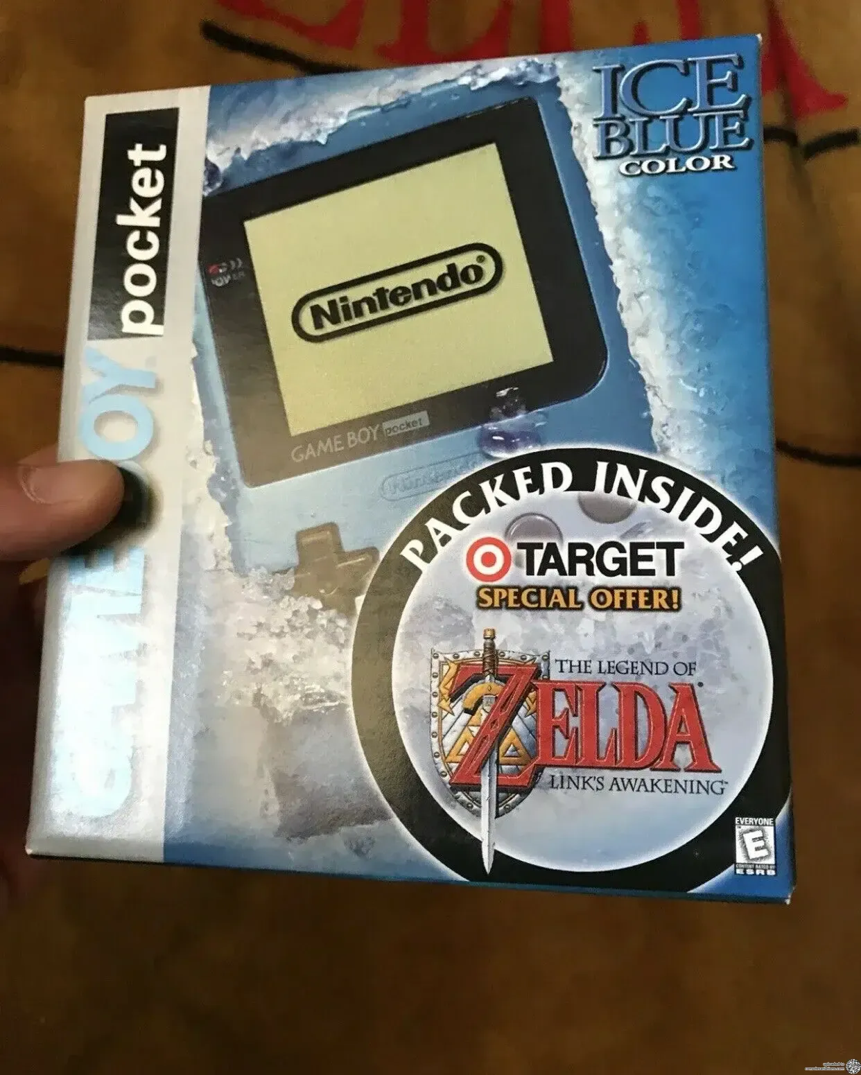 Consolevariations - Nintendo Game Boy Pocket Ice Blue Console 