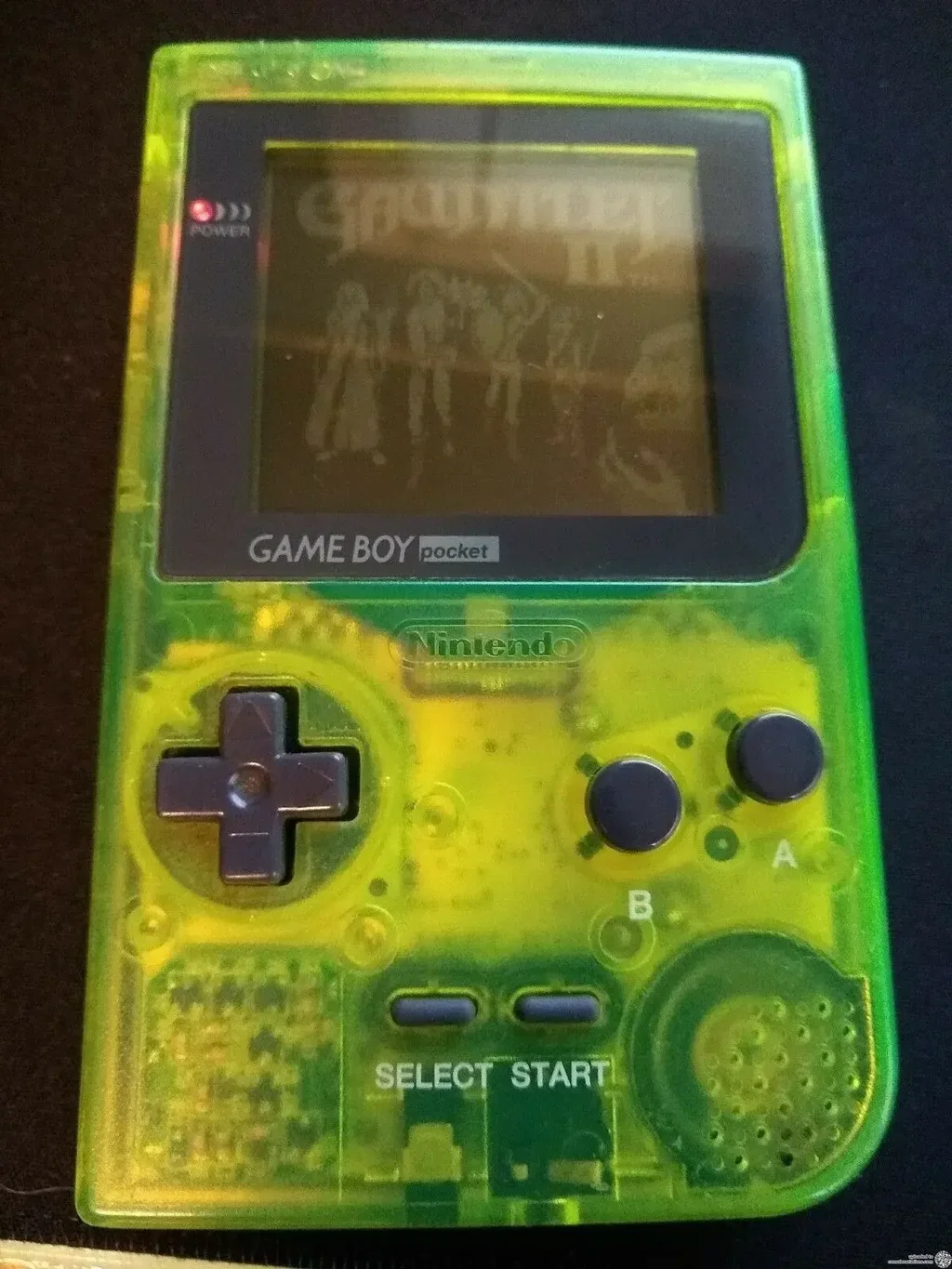 Consolevariations - Nintendo Game Boy Pocket Extreme Green Console