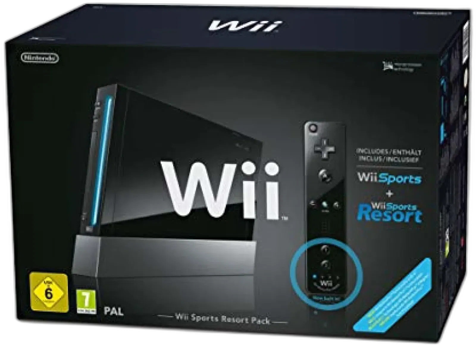 Nintendo Wii Black 1000 Wii Points Bundle - Consolevariations