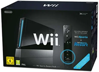 Nintendo Wii Black Console [AUS]