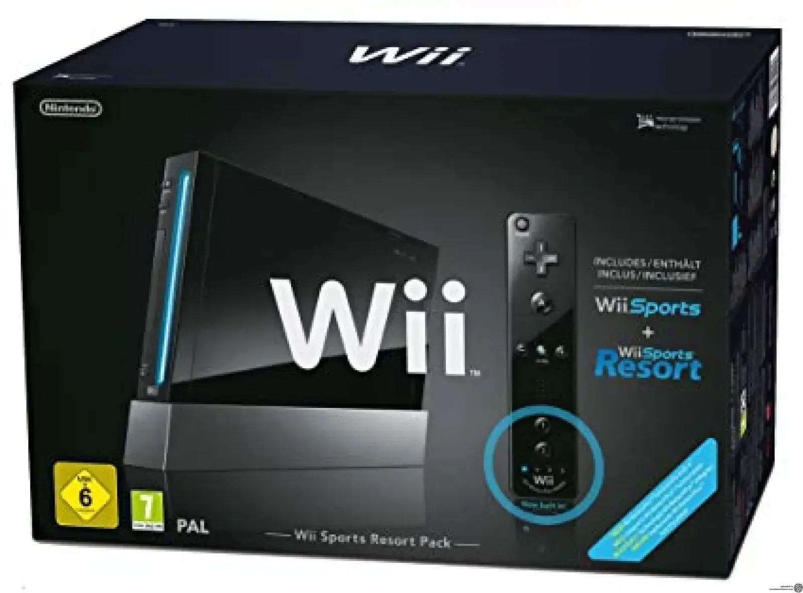Consolevariations - Nintendo Wii Black Console [AUS] | Consolevariations