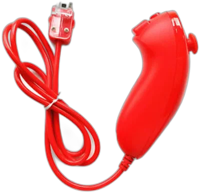 Nintendo Wii Red Nunchuck [AUS]