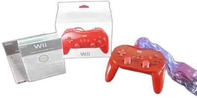 Nintendo Wii Classic Pro Red Controller [EU]