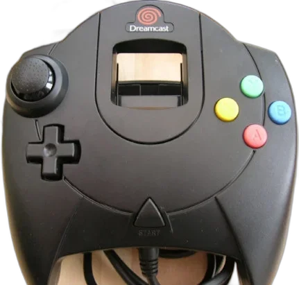  Sega Dreamcast Direct Super Black Controller