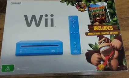 Nintendo Wii Light Blue Console [NA] - Consolevariations
