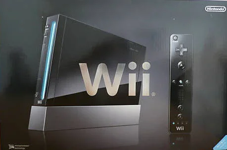  Nintendo Wii Black Console [JP]