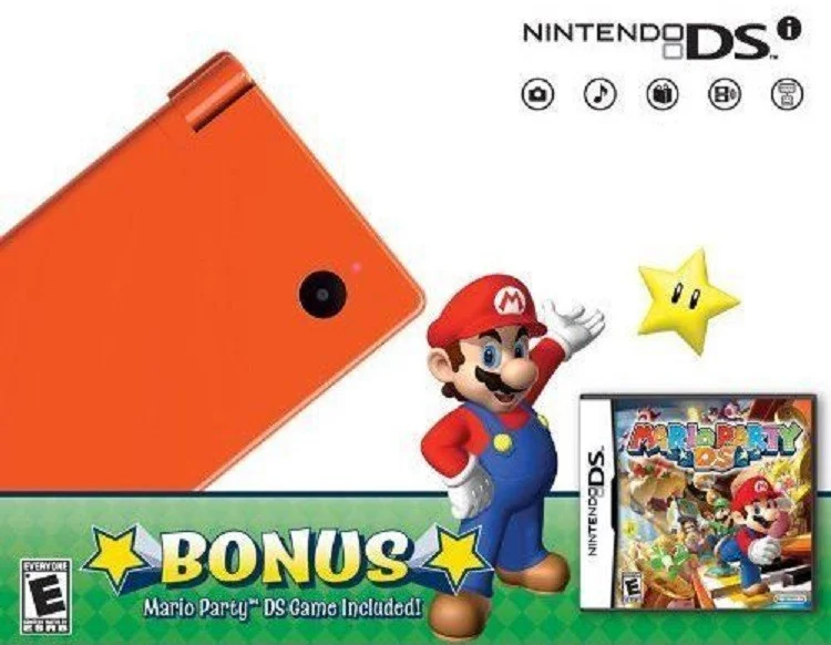  Nintendo DSi Metallic Orange Console