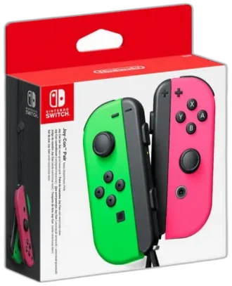  Nintendo Switch Neon Green/Neon Pink Joy-Con [JP]