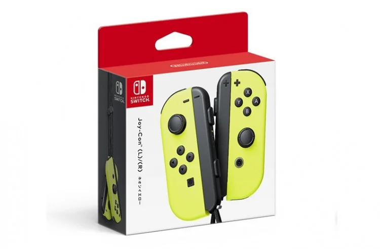  Nintendo Switch Neon Yellow Joy-Con [EU]