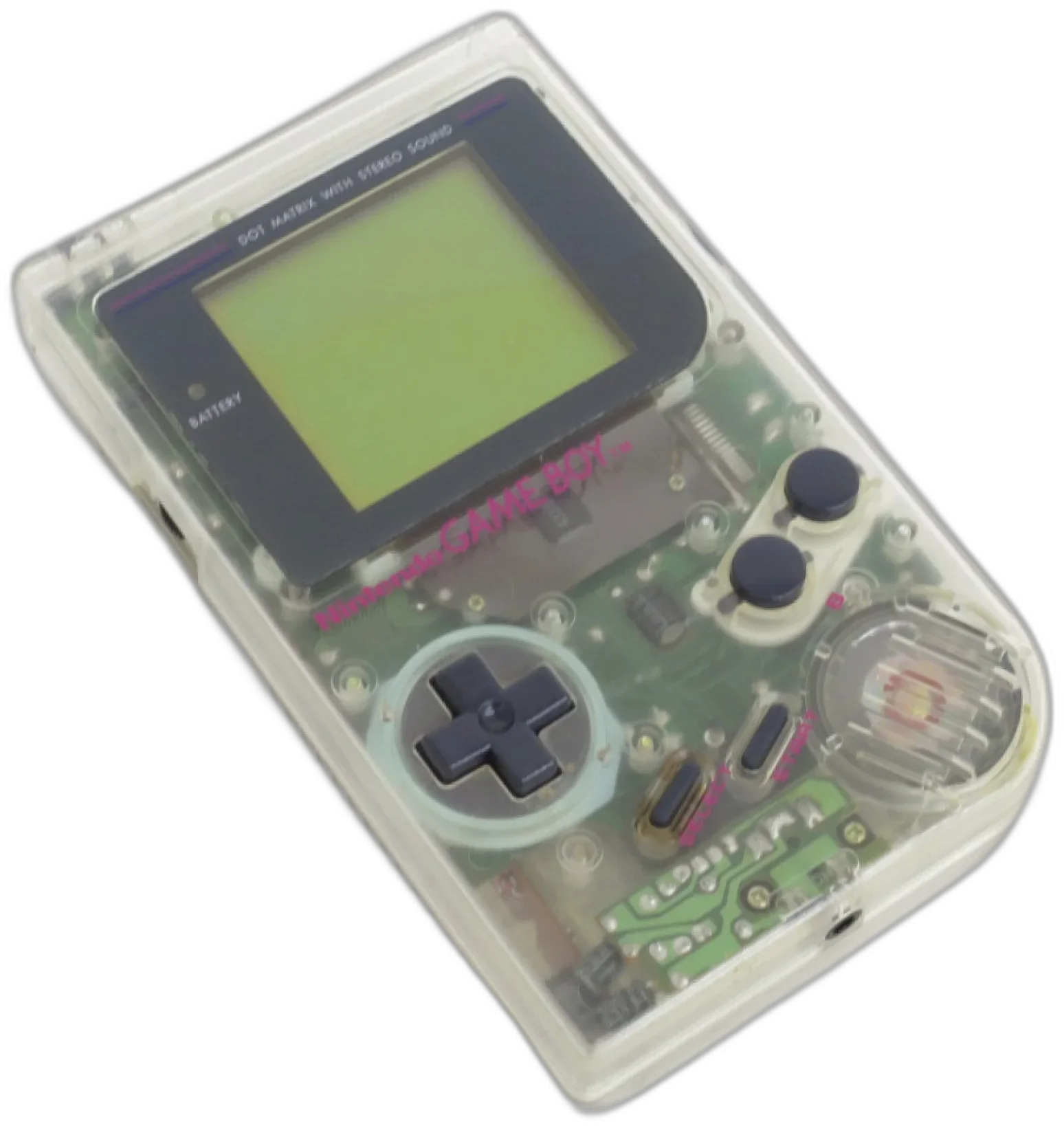 Nintendo Game Boy High Tech Transparent Console [AUS]