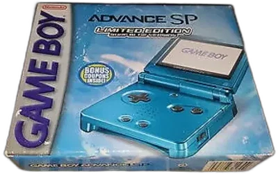 Nintendo Game Boy Advance SP  Surf Blue Console [NA]