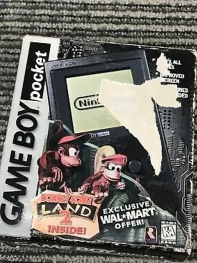 Nintendo Game Boy Pocket Donkey Kong Land 2 Bundle
