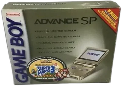 Nintendo Game Boy Advance SP Gold Toys R Us Bundle