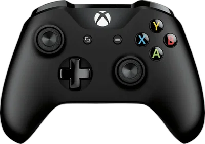 Microsoft Xbox One S Black Controller