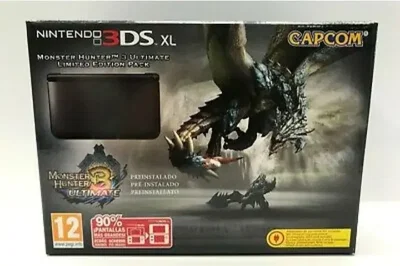 Nintendo 3DS XL Monster Hunter 3 Ultimate Limited Edition Pack
