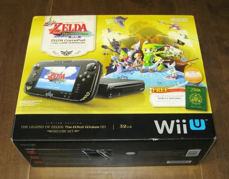 Consolevariations - Nintendo Wii U Zelda Wind Waker Console [NA