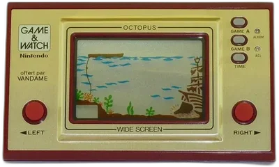 Nintendo Game & Watch Octopus Vandame