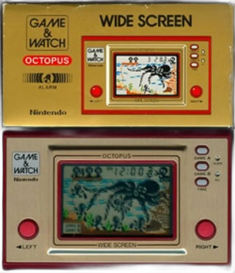  Nintendo Game &amp; Watch Octopus