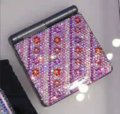 Nintendo Game Boy Advance SP Swarovski Pink