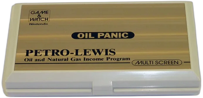 Nintendo Game &amp; Watch Oil Panic Petro Lewis