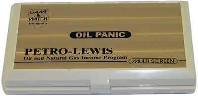 Nintendo Game & Watch Oil Panic Petro Lewis