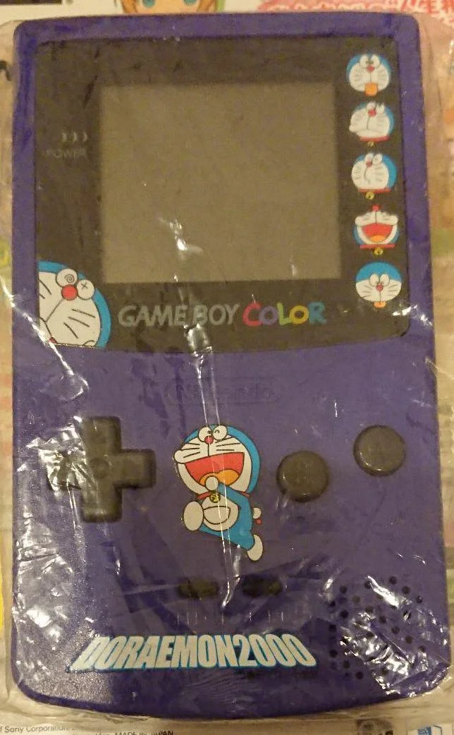  Nintendo Game Boy Color 30th Anniversary Grape Doraemon Console