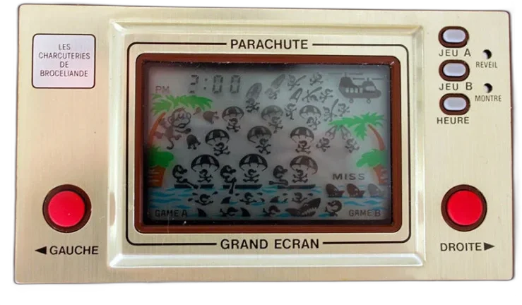 Nintendo Game &amp; Watch Parachute Brocéliande