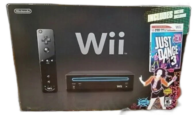  Nintendo Wii Just Dance 3 Bundle