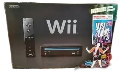 Nintendo Wii Just Dance 3 Bundle