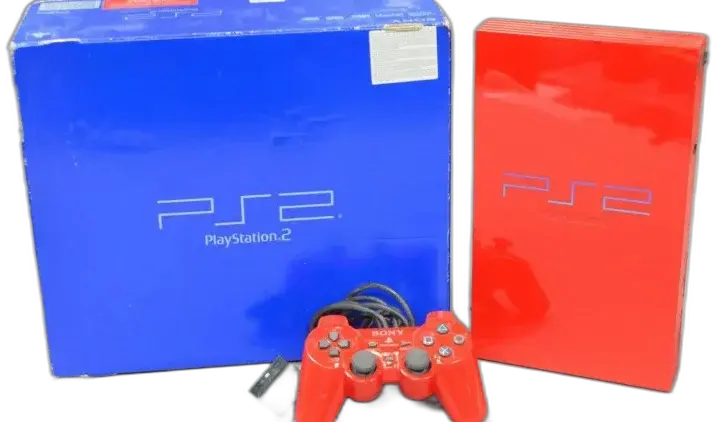 Sony PlayStation 2 Automotive Edition Super Red Controller 