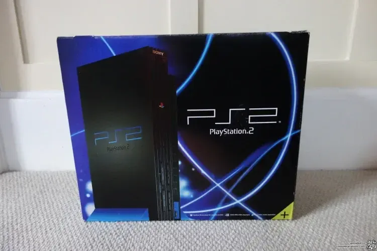 Consolevariations - Sony PlayStation 2 Black Console [EU